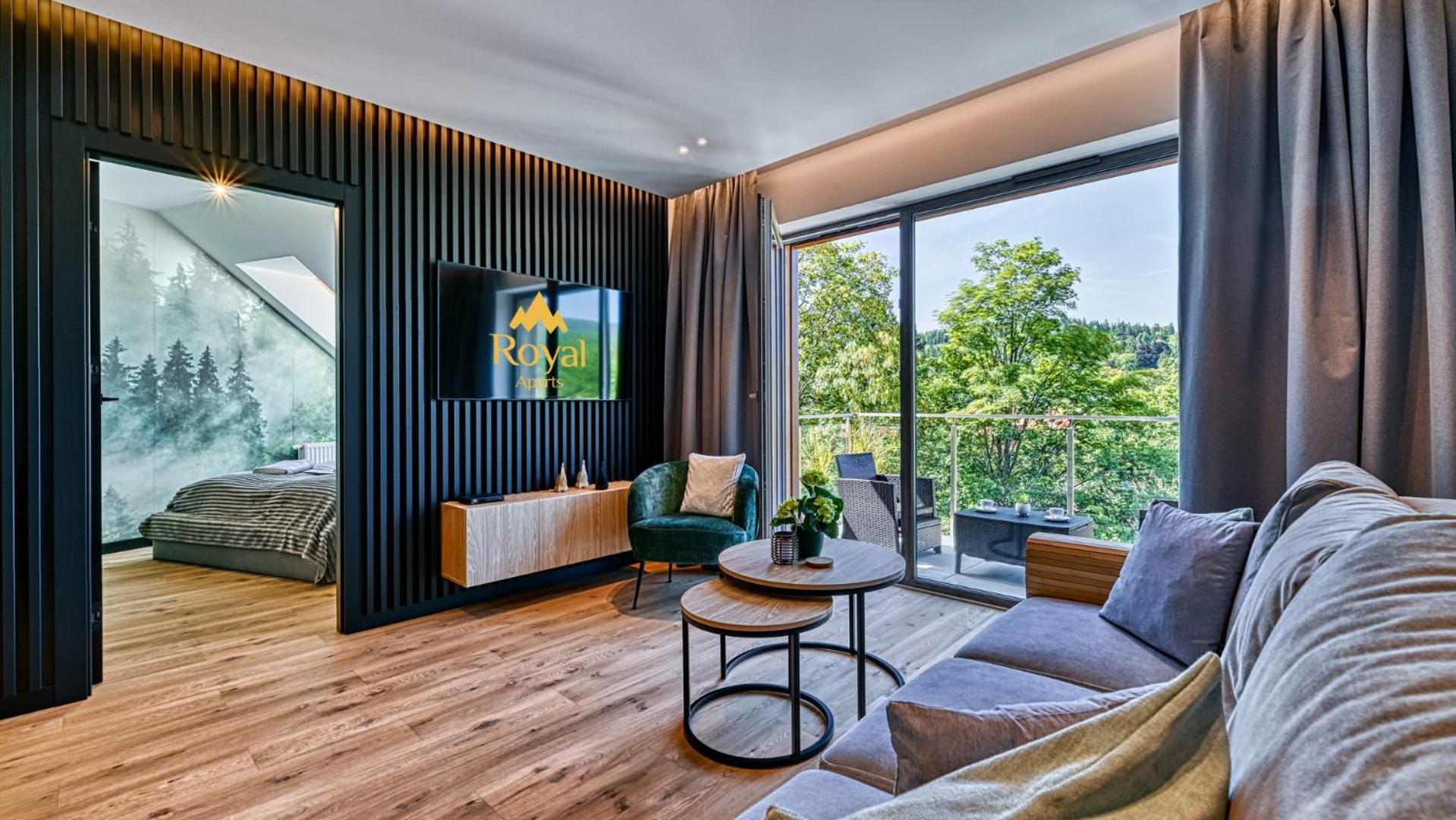 Apartamenty Z Basenem I Saunami Stone Hill Resort II Vip Centrum By Royal Aparts Szklarska Poreba Dış mekan fotoğraf